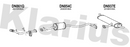 Klarius DN861Q - Front Pipe  - Fits Nissan Qashqai 1.5 dCi