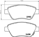 Mintex Brake Pad & Disc Kit fits -Opel Vauxhall MDK0225 (also fits other vehicles)