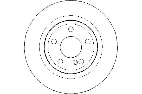 Disctech Brake Disc - Fits Infiniti, Volvo - ABD3211 - Rear Axle