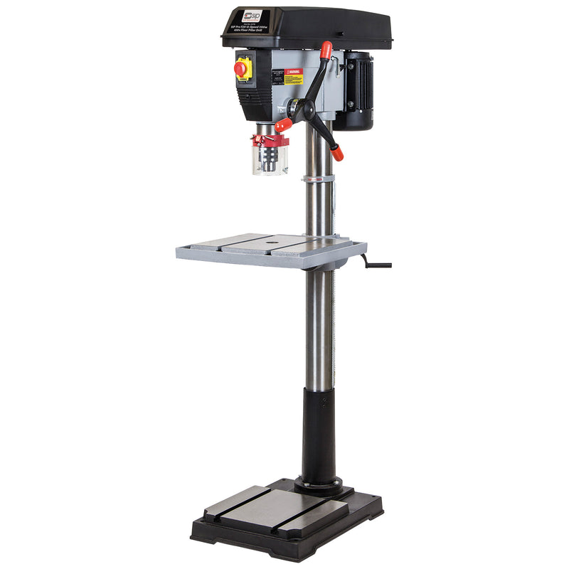 SIP Pro F20 12-Speed 1100w 400v Floor Pillar Drill