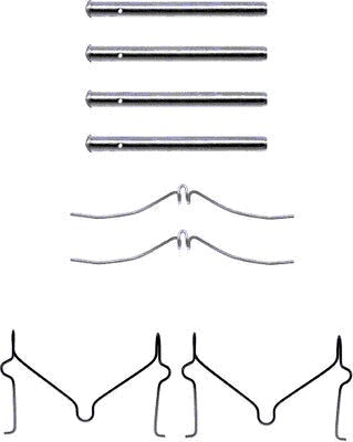 Textar Brake Pad Fitting Kit - 82029600