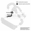 Borg & Beck Turbo Hose Part No -BTH1173