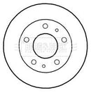 Borg & Beck Brake Disc Pair Part No -BBD4802