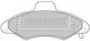Borg & Beck Brake Pad  - BBP1600