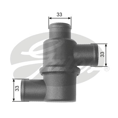 Gates Thermostat, coolant - TH15380