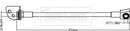 Borg & Beck Brake Hose Part No -BBH8073