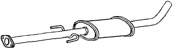 Klarius HY237T - Box With Centre Pipe