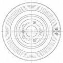 Borg & Beck Brake Disc Pair Part No -BBD5495