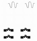 Mintex Brake Fitting Kit fits -Daihatsu Mazda Suzuki MBA1170 (also fits other vehicles)