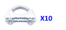 Klarius SYC3CG - Clamps