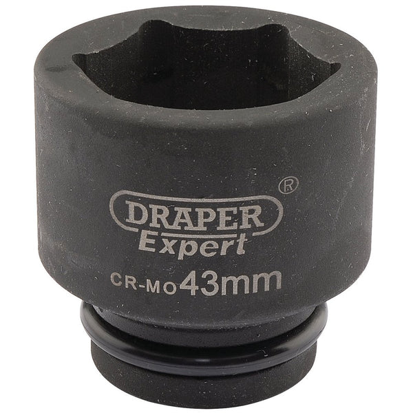 Expert HI-TORQ 6 Point Impact Socket, 3/4" Sq Dr, 43mm