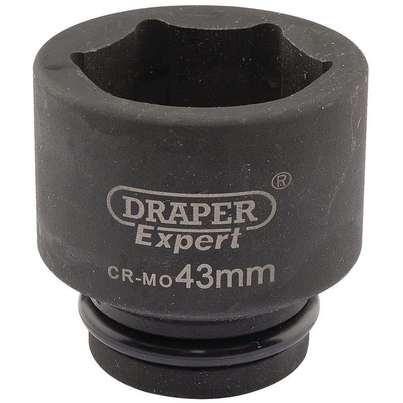 Expert HI-TORQ 6 Point Impact Socket, 3/4" Sq Dr, 43mm