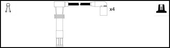 ElectroSpark Ignition Lead Set - OEK585