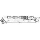 Borg & Beck Brake Hose Part No -BBH7210