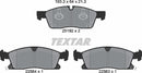 Textar Brake Pad Set - 2519207