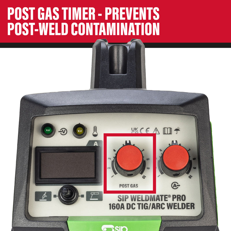 SIP WELDMATE® PRO 160A DC TIG/ARC Inverter Welder