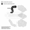Borg & Beck Turbo Hose Part No -BTH1646