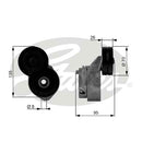 Gates DriveAlign Tensioner Pulley - T38430