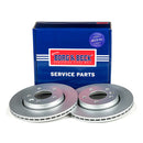 Borg & Beck Brake Disc Pair Part No -BBD4387