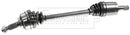 Borg & Beck Driveshaft - LH - BDS1638