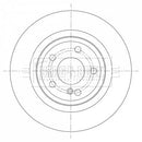 Borg & Beck Brake Disc Pair Part No -BBD5413