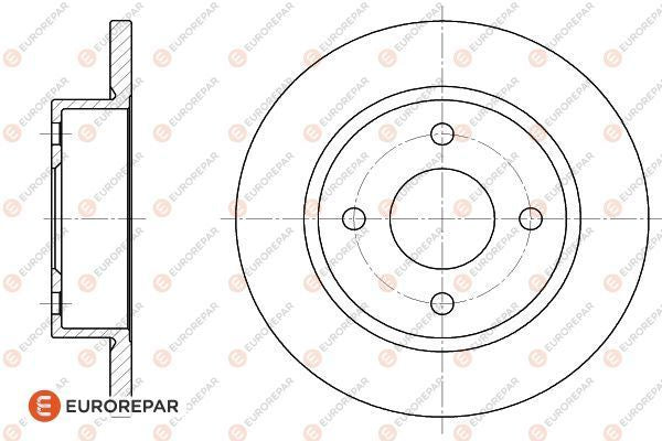 Eurorepar Brake Disc - 1618879380
