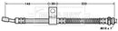 Borg & Beck Brake Hose Part No -BBH7003