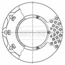 Borg & Beck Brake Disc  - BBD32891