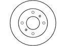 Disctech Brake Disc - Fits Bmw, Nissan - ABD3453 - Front Axle