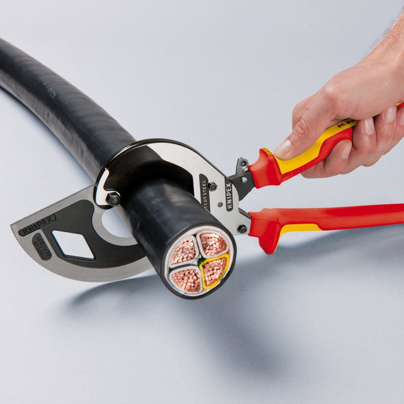 Knipex 95 36 320 VDE Heavy Duty Cable Cutter, 350mm
