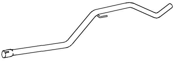 Klarius GM544C - Centre Pipe  - Fits Opel Vectra 1.9CDTi