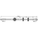Borg & Beck Brake Hose Part No -BBH6955