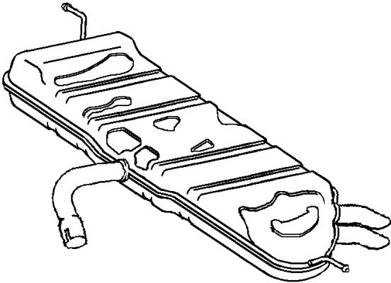 Klarius VW659Q - Box With Tail Pipe