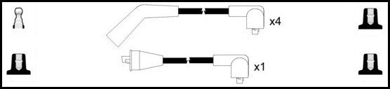 ElectroSpark Ignition Lead Set - OEK085
