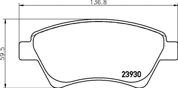 Mintex Brake Pad & Disc Kit fits -Renault MDK0227 (also fits other vehicles)
