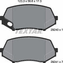 Textar Brake Pad Set - 2924001