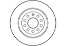 Disctech Brake Disc - Fits Audi, Bmw - ABD2168 - Rear Axle