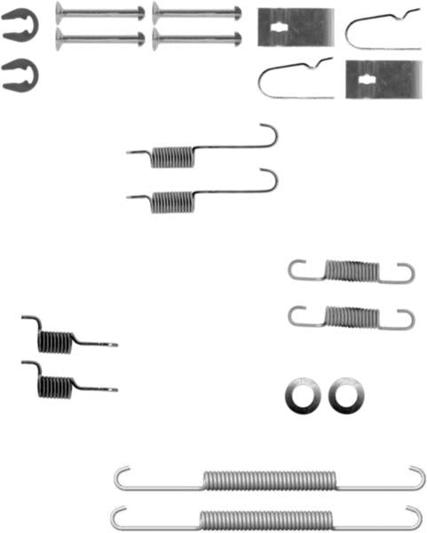 Mintex Brake Fitting Kit fits -Kia MBA847 (also fits other vehicles)