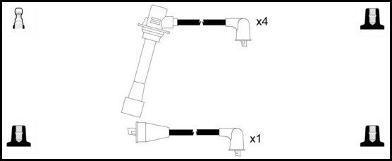ElectroSpark Ignition Lead Set - OEK555