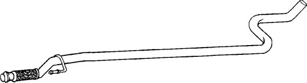 Klarius PG864C - Centre Pipe  - Fits Peugeot 207 1.4HDi