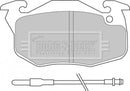 Borg & Beck Brake Pad Set -BBP1414