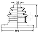 Borg & Beck Cv Joint Boot Kit Part No -BCB2810