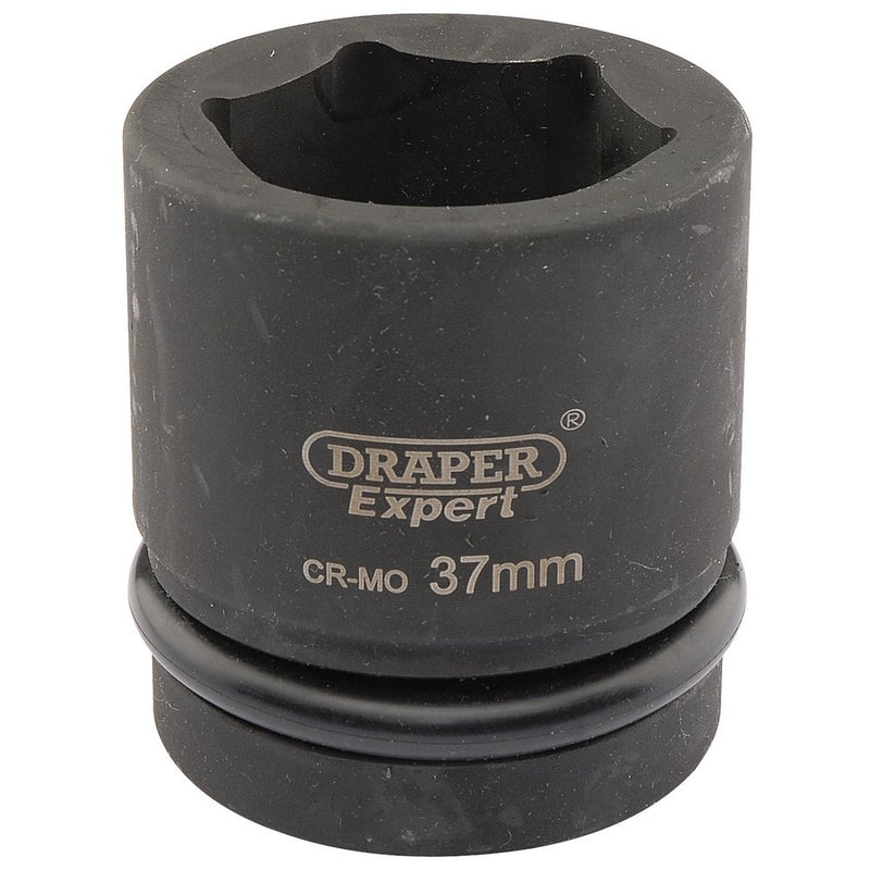 Expert HI-TORQ 6 Point Impact Socket, 1" Sq Dr, 37mm