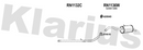Klarius RN1132C - Centre Pipe  - Fits Renault Kangoo II 1.5 dCi Short Wheelbase