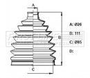 First Line Cv Joint Boot Kit Part No -FCB6381