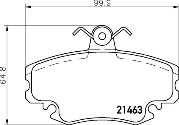 Mintex Brake Pad & Disc Kit fits -Dacia Renault MDK0175 (also fits other vehicles)