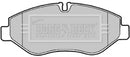 Borg & Beck Front Brake Pad Set -BBP2021