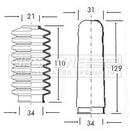 First Line Steering Gaiter Kit Part No -FSG3005