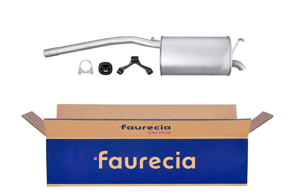 FAURECIA 8LD 366 036-701 Rear Muffler - Easy2Fit® Kit - fits VW CADDY III