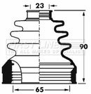 First Line Cv Joint Boot Kit Part No -FCB2893